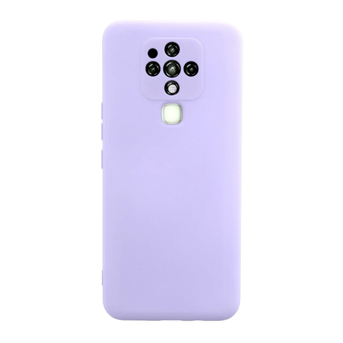 Camon 16 Nano İçi Kadife Silikon Kılıf Lila - Yerli Üretim Ultra Şık Koruyucu