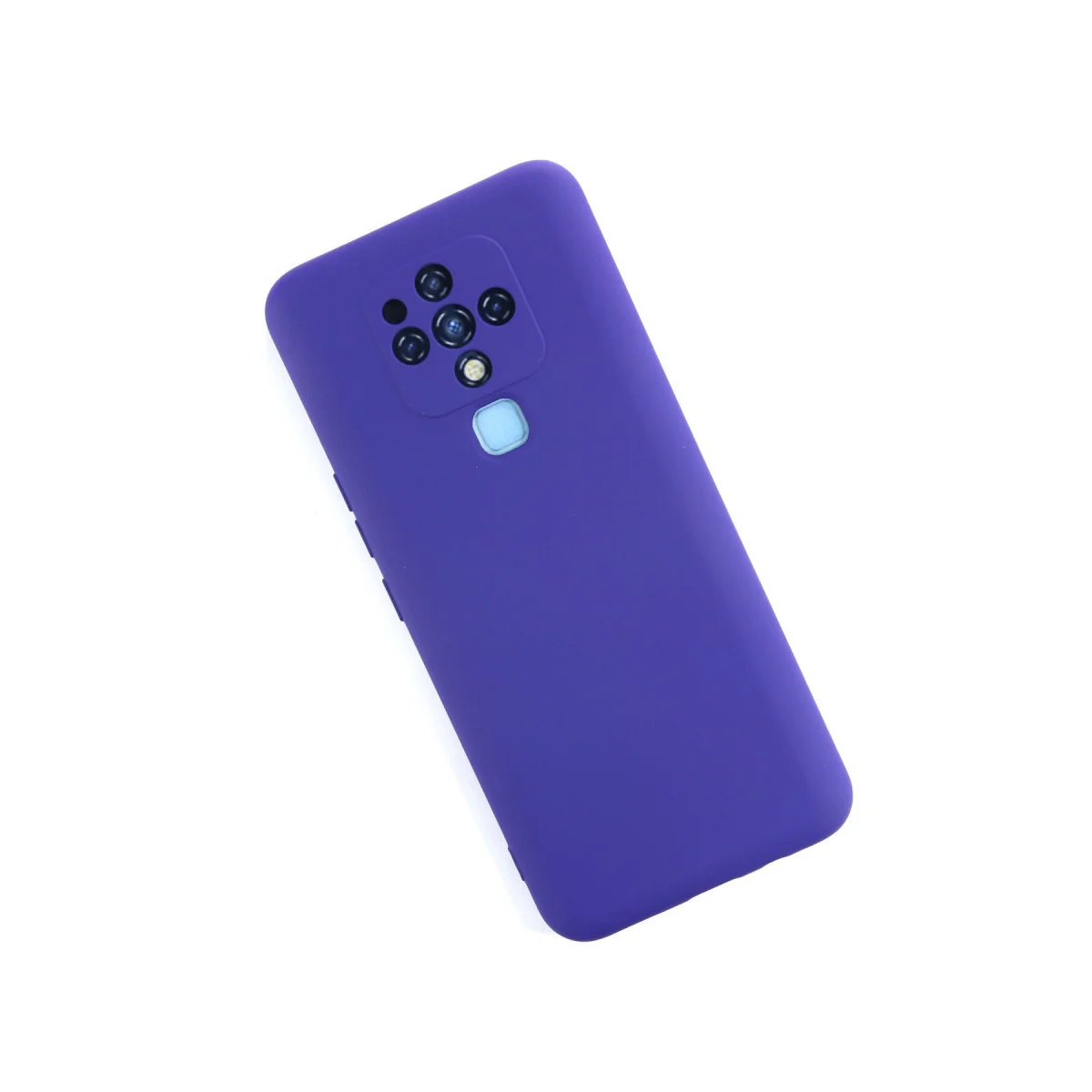 Camon 16 Nano İçi Kadife Silikon Kılıf - Mor