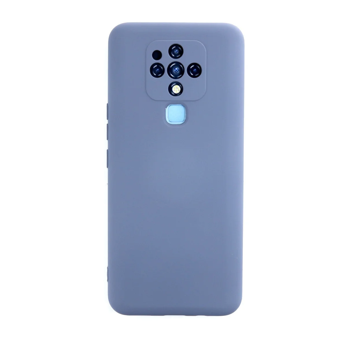 Camon 16 Nano İçi Kadife Silikon Kılıf - Gri
