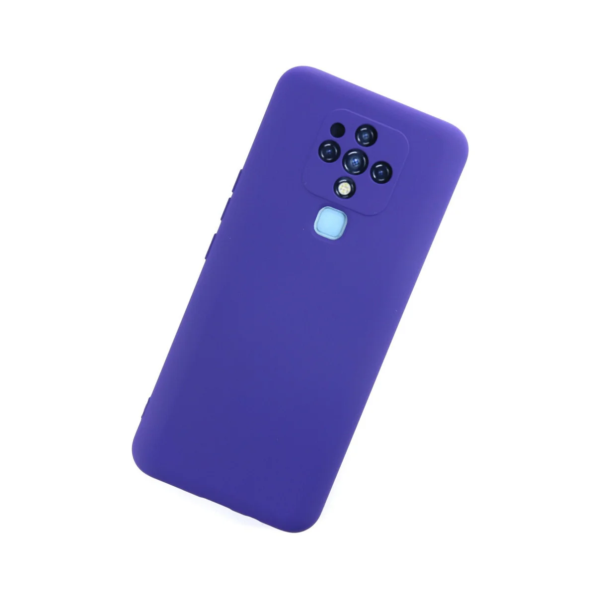 Camon 16 Nano İçi Kadife Silikon Kılıf - Mor