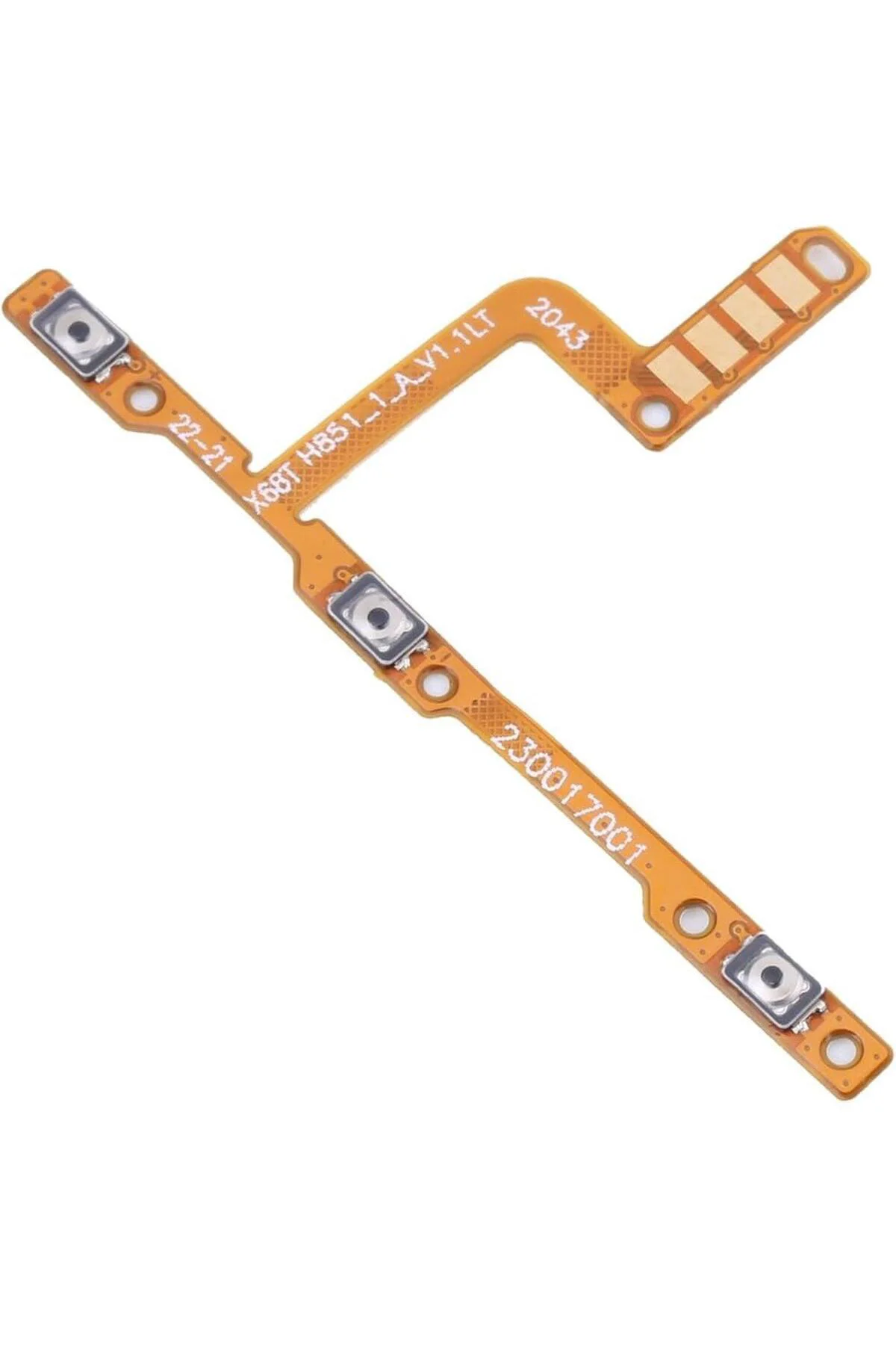 Camon 16 Premier İle Uyumlu Güç Açma Kapama Ses Açma Kısma Flex O