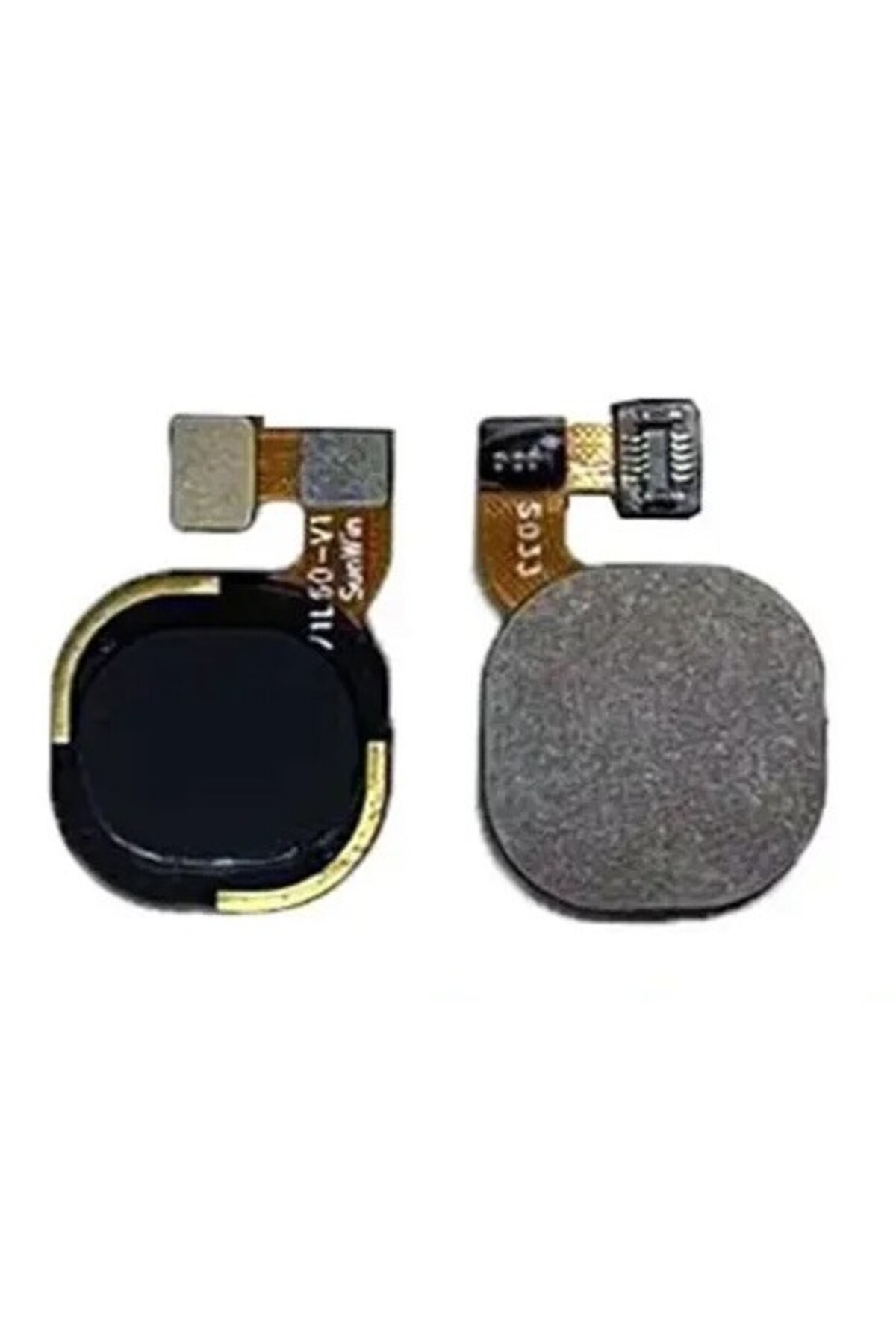 Camon 17 Uyumlu Parmak İzi Tuşu, Filmli SİYAH