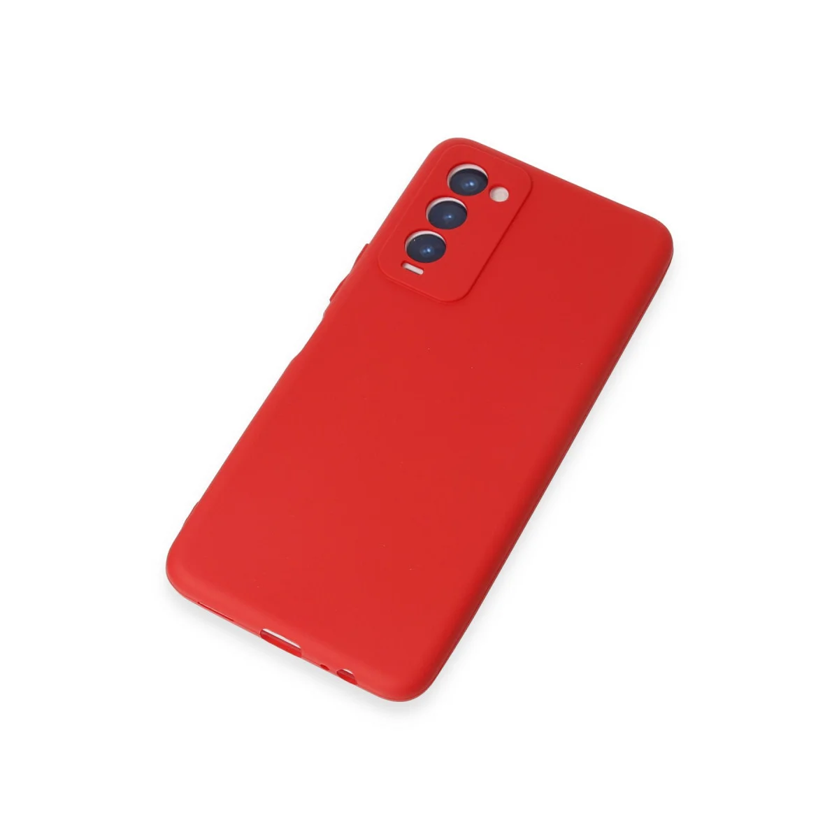 Camon 18 First Silikon Kılıf - Kırmızı, Şık ve Ultra Koruyucu