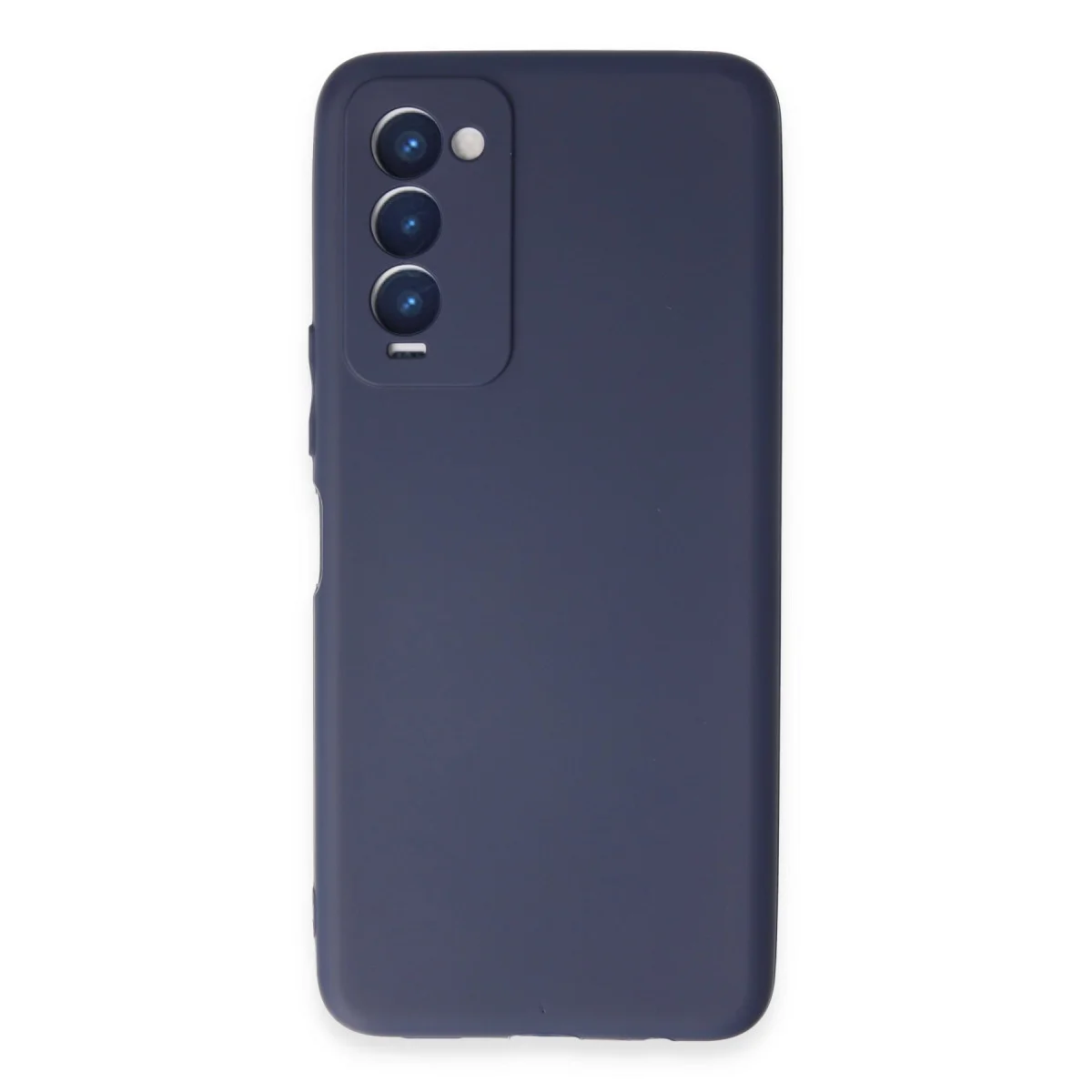 Camon 18 First Silikon Kılıf - Lacivert Koruma ve Şıklık Bir Arada