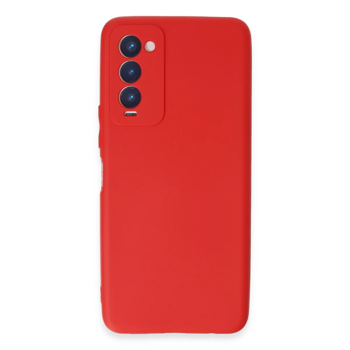 Camon 18 First Silikon Kılıf - Kırmızı, Şık ve Ultra Koruyucu