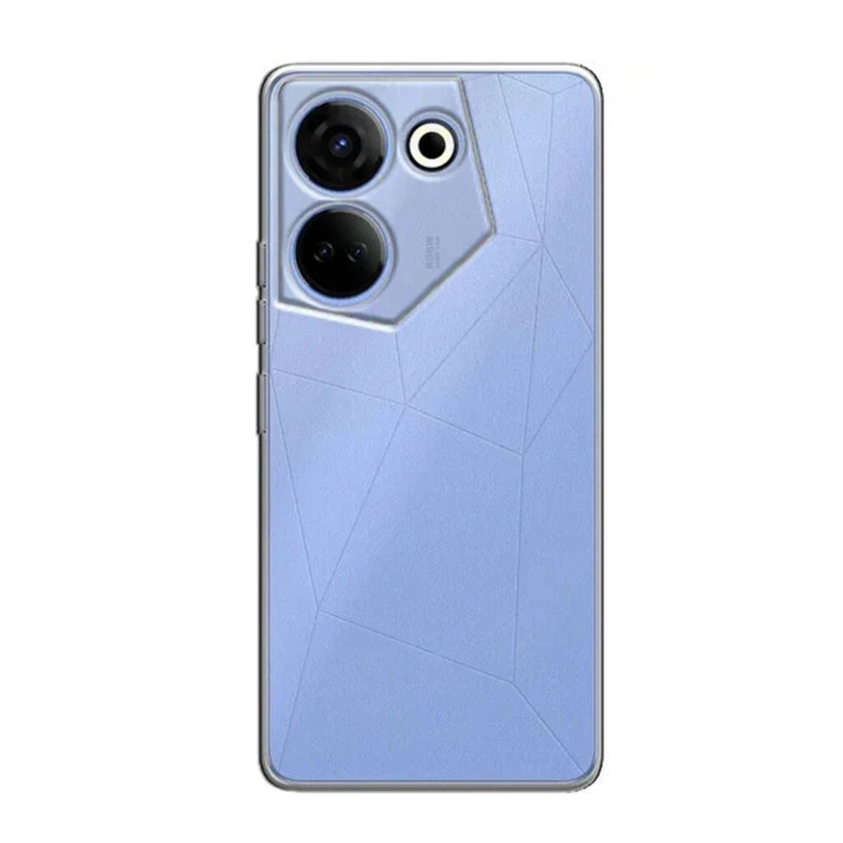Camon 20 Pro 5G Kılıf Lux Şeffaf Silikon - Çizik Önleyici, Saf Tasarım ve Kesin Uyum