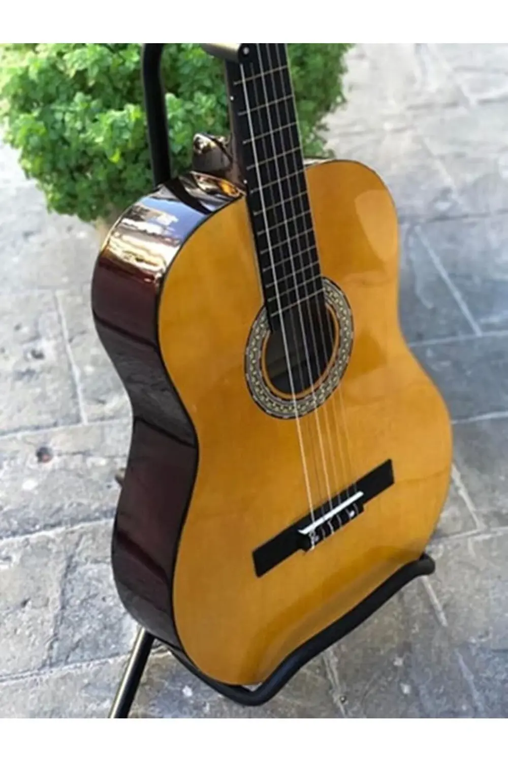 Campbel Naturel Kalasik Gitar (sap ayarlı)