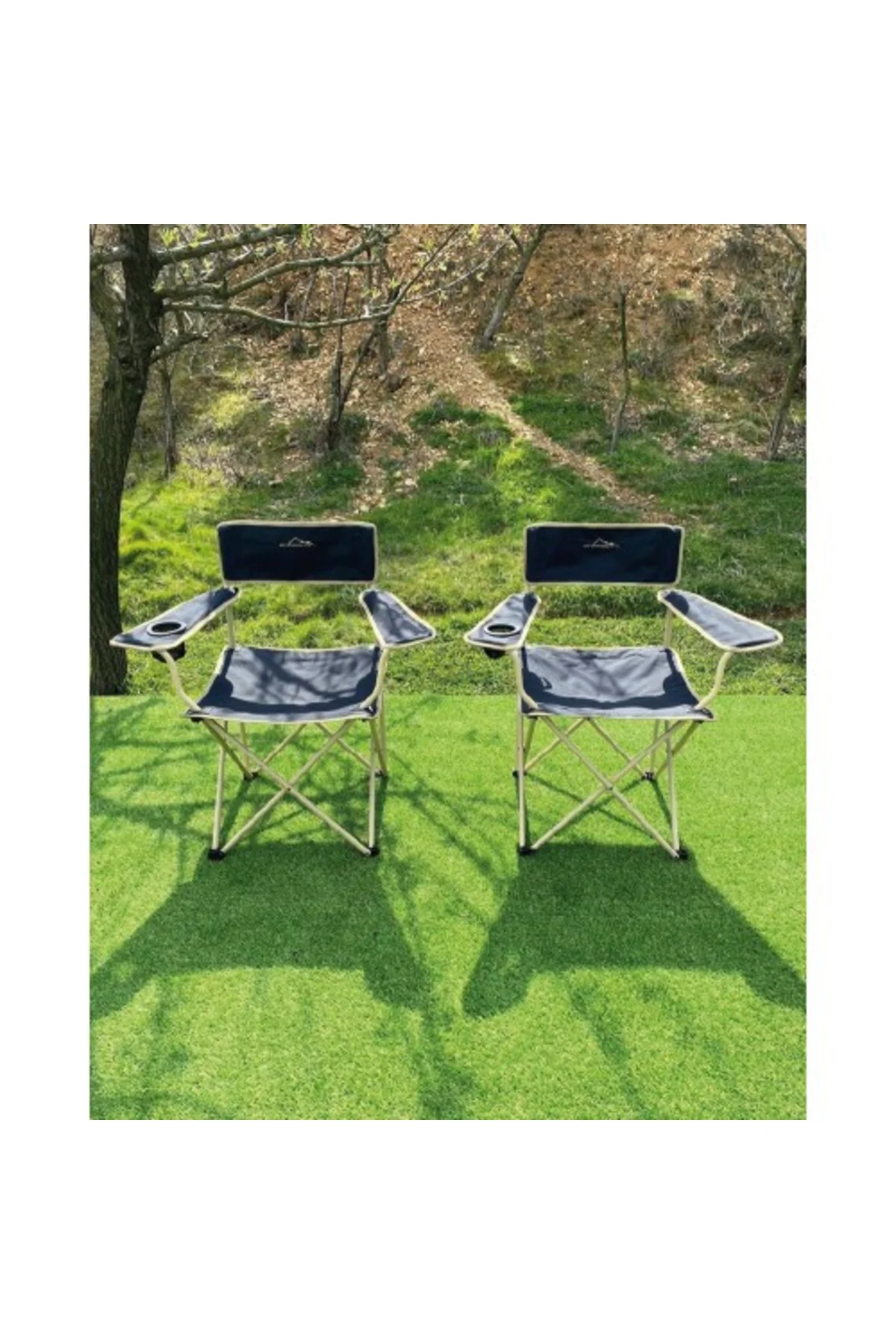 CAMPOUT 2'Lİ MOGAN SANDALYE SET