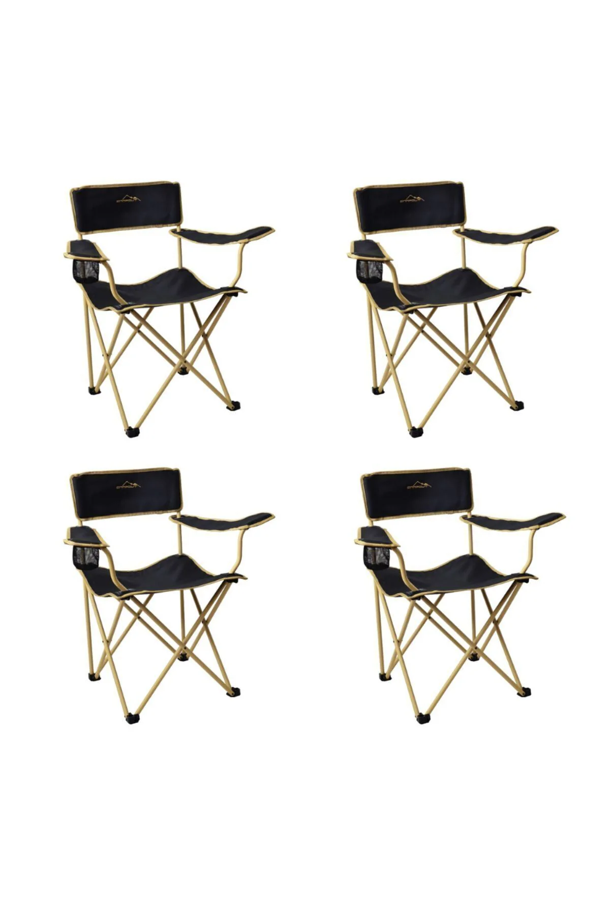CAMPOUT 4'LÜ MOGAN SANDALYE SET