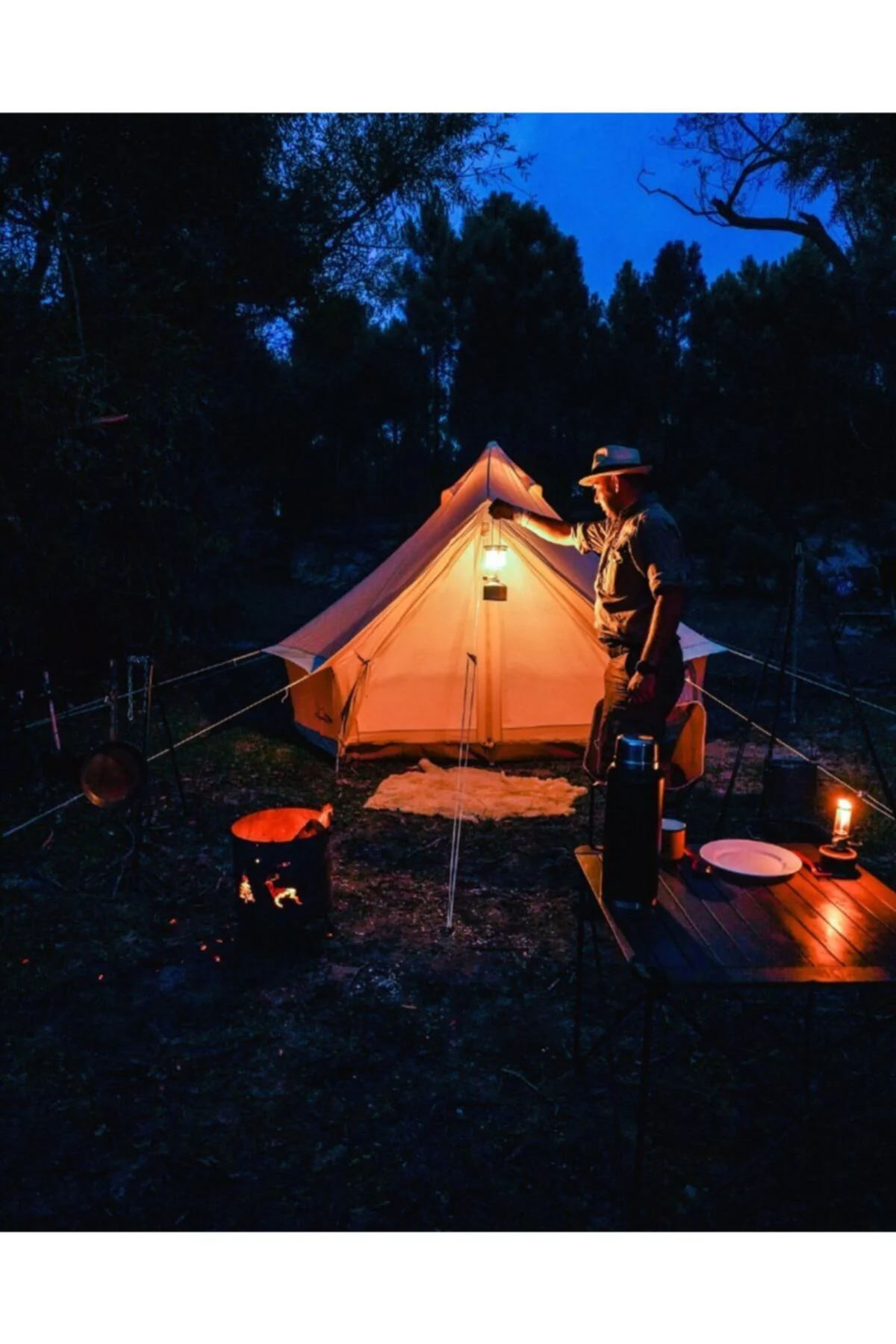 Campout Büyük Kamp Çadırı 4 Mt