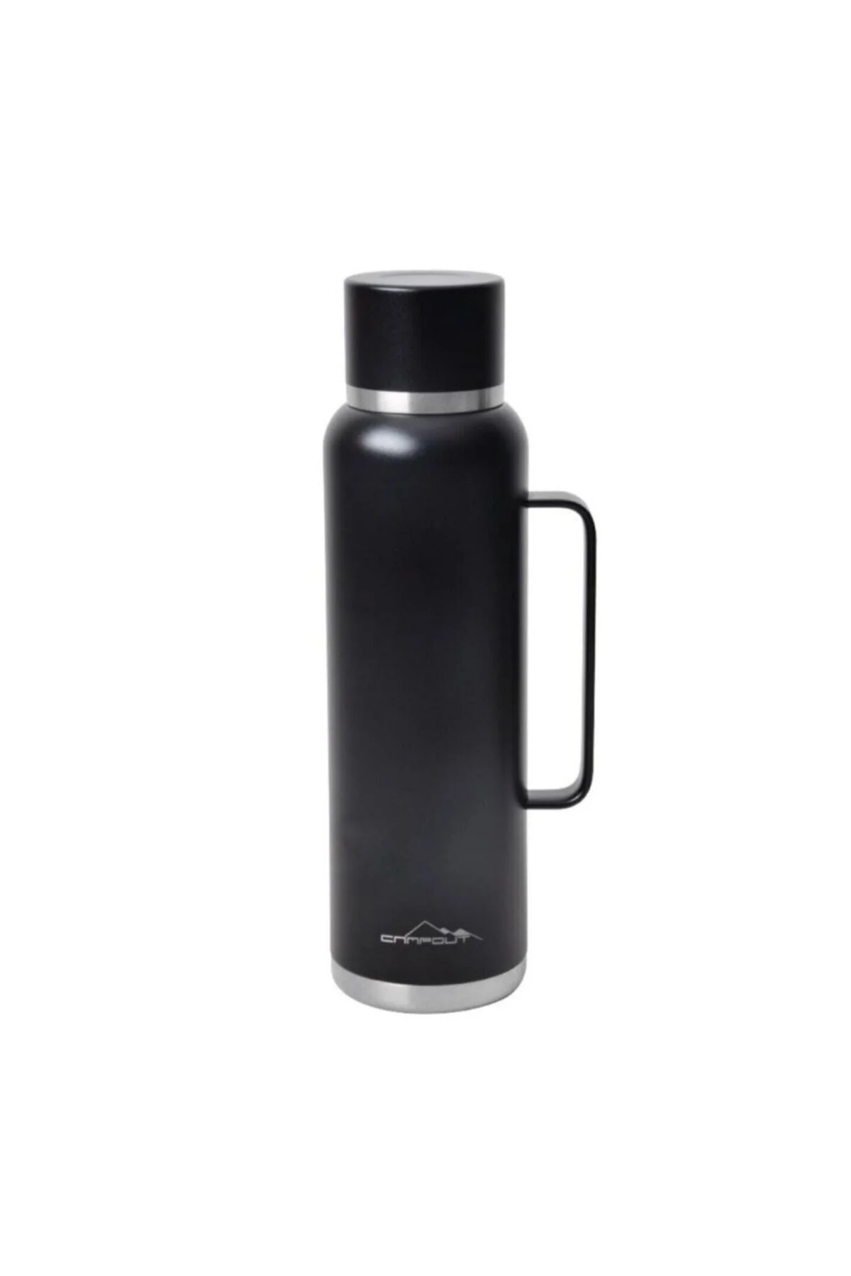 Campout Çift Katmanlı Termos Siyah 1500Ml