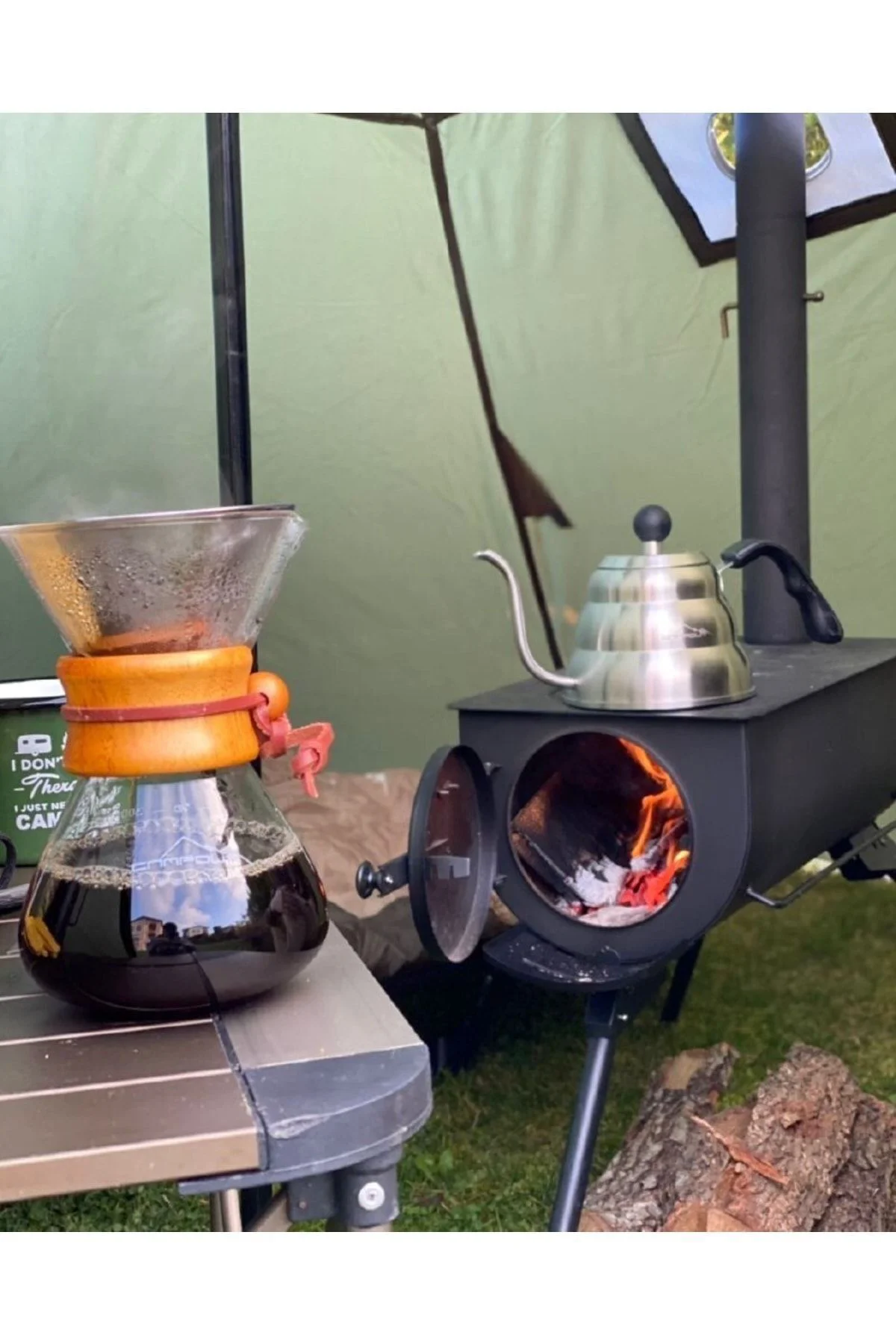 Campout NG FKD Filtre Kahve Demliği