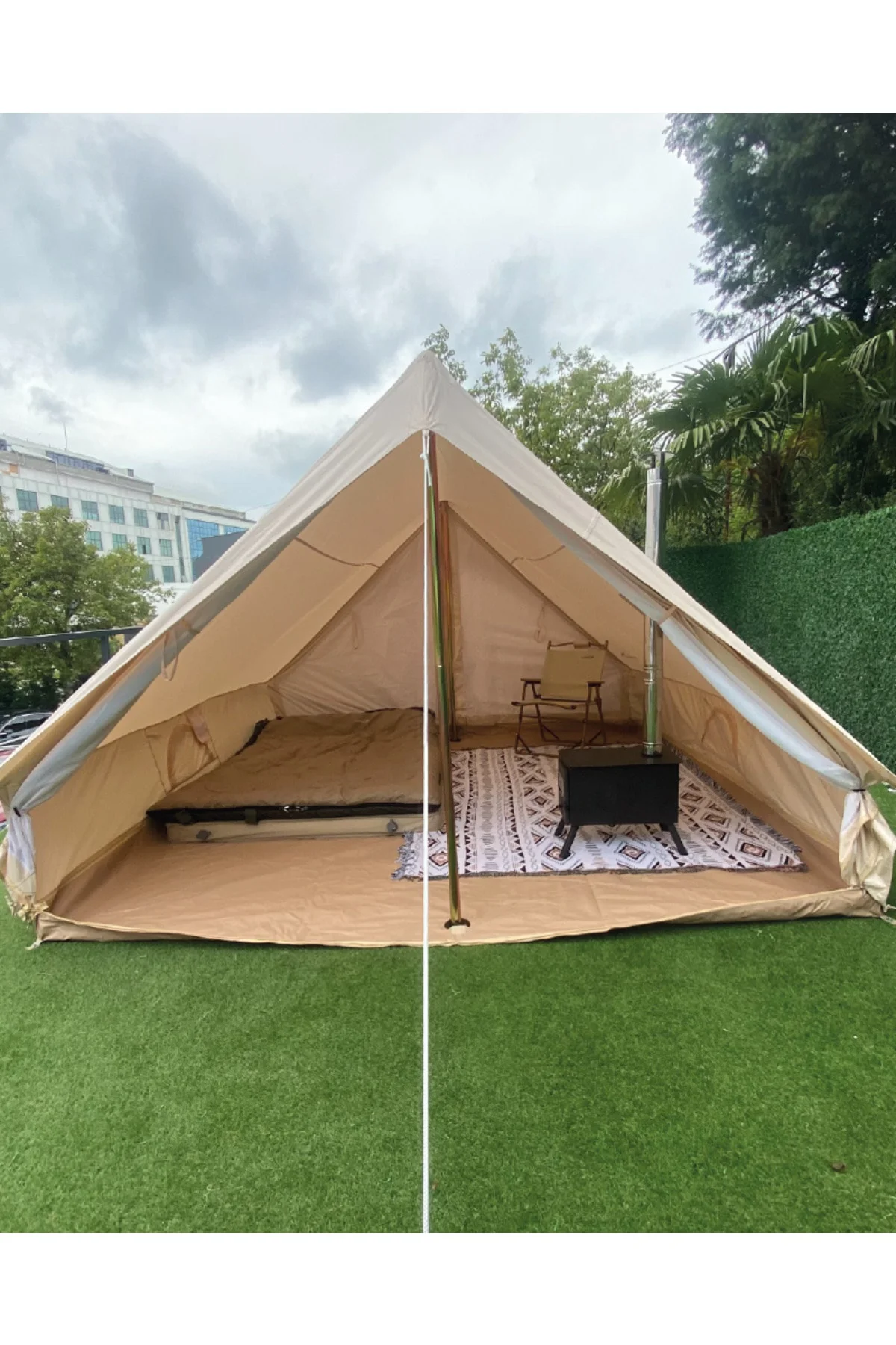 CAMPOUT PLUTON 3,20X3 MT KANVAS ÇADIR