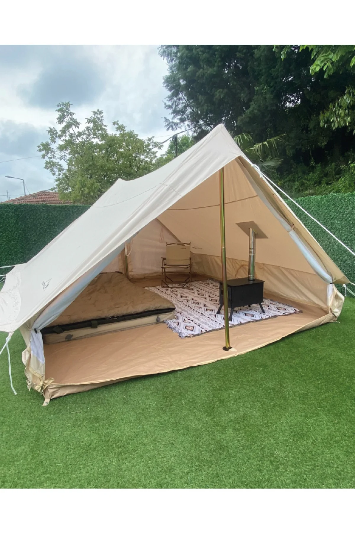 CAMPOUT PLUTON 3,20X3 MT KANVAS ÇADIR