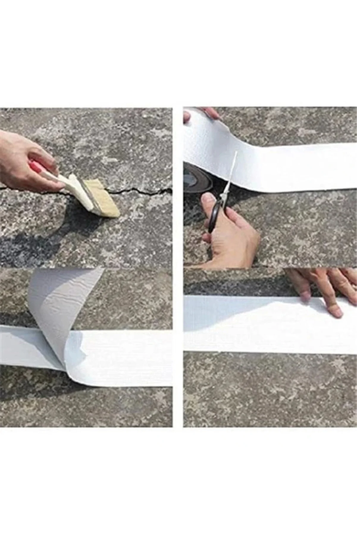 Çamur Bant Süper Güçlü Su Sızdırmaz Tamir Çatlak Boru Bandı (2m x 10cm)