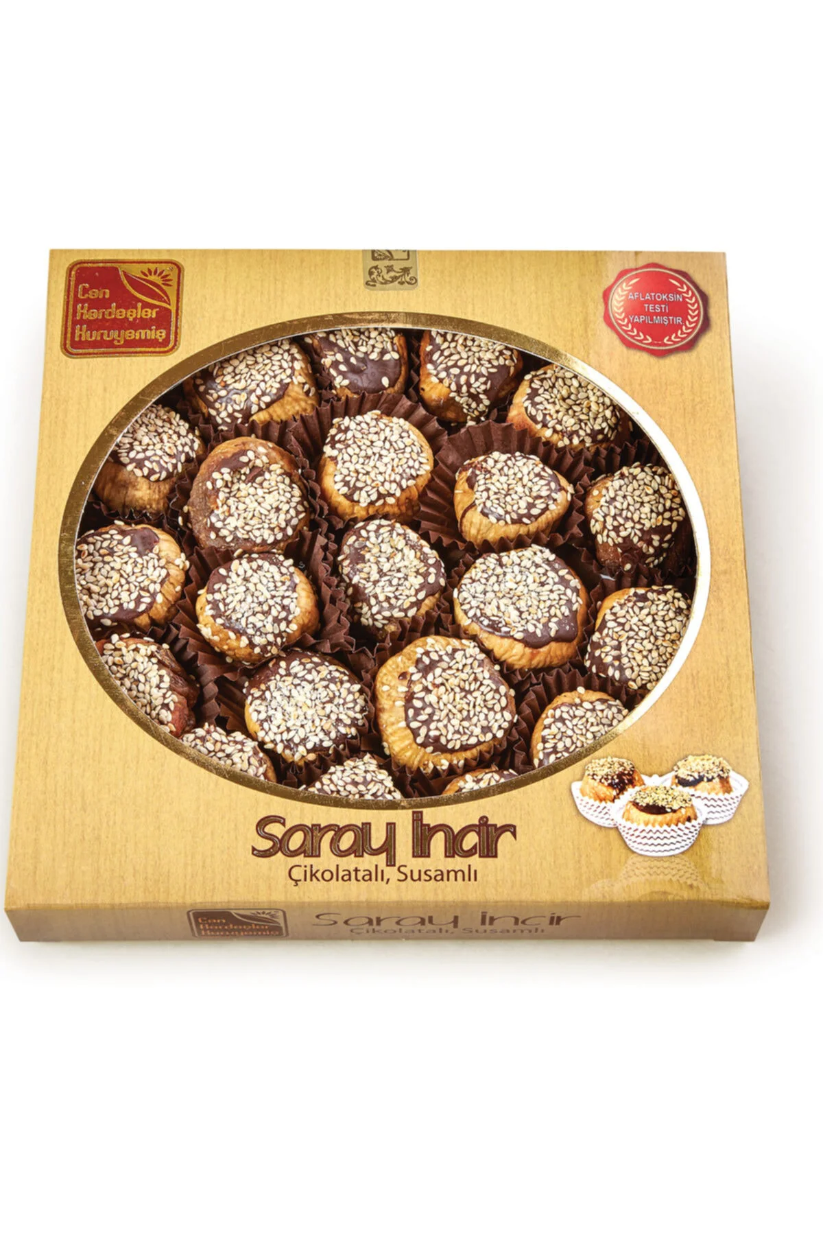 Can Kardeşler Susamlı Saray Inciri 470 G Pkt Can Kardeşler Susamlı Saray Inciri 470 G Pkt