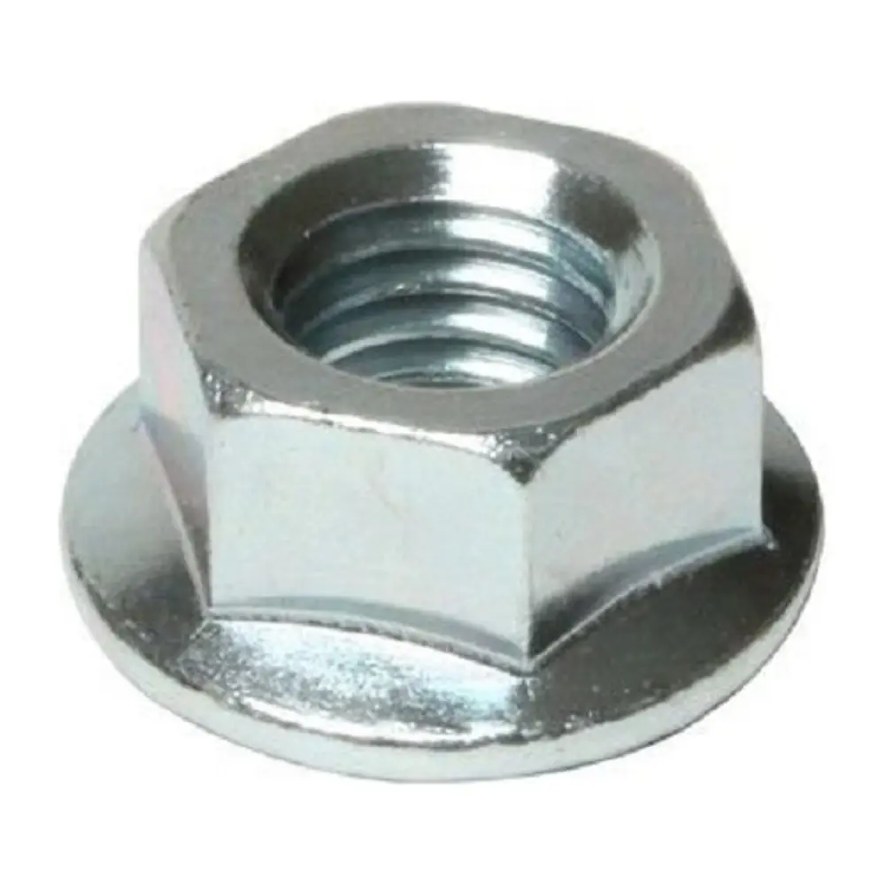 Can M10 Flanşlı Beyaz Somun 25 Adet