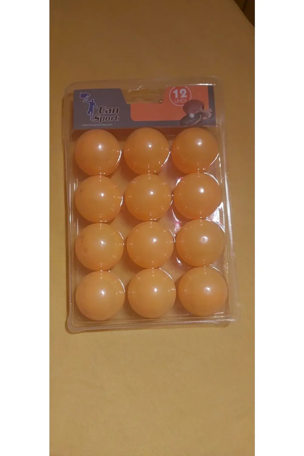 Can Sport 12li Renkli Pinpon Topu