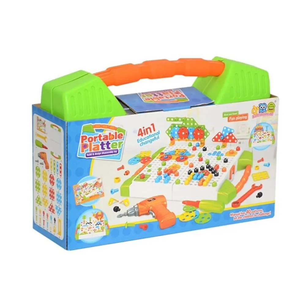 Can Toys 254 Parça Pilli Matkap Sök Tak CA-673A