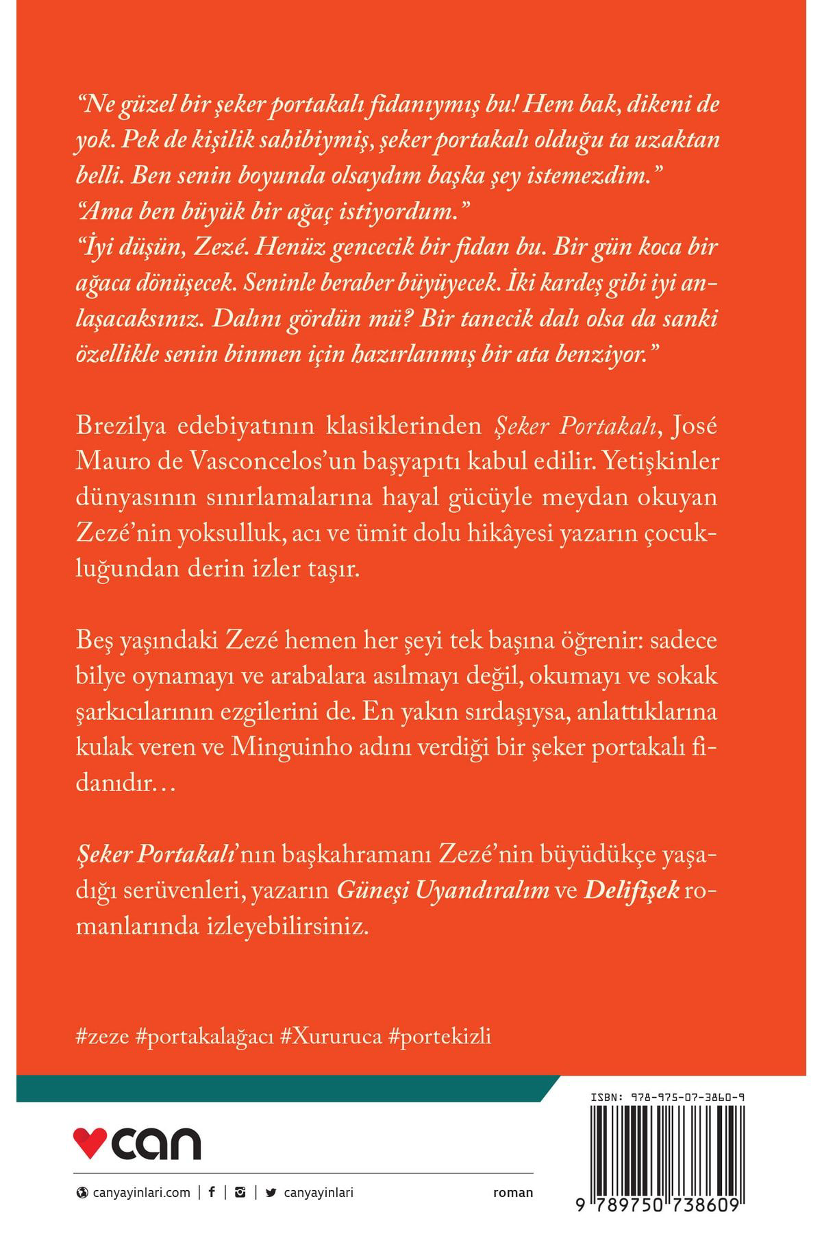 Can Yayınları Şeker Portakalı Jose Mauro De Vasconcelos