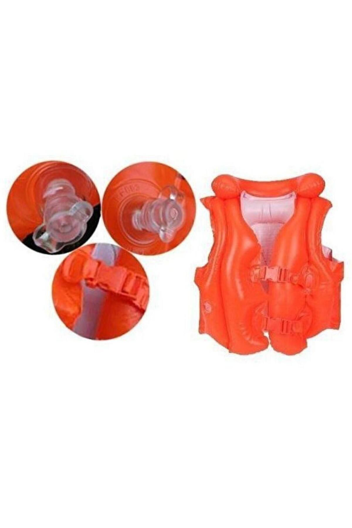 İntex Can Yeleği Kırmızı 50X47 Cm 58671