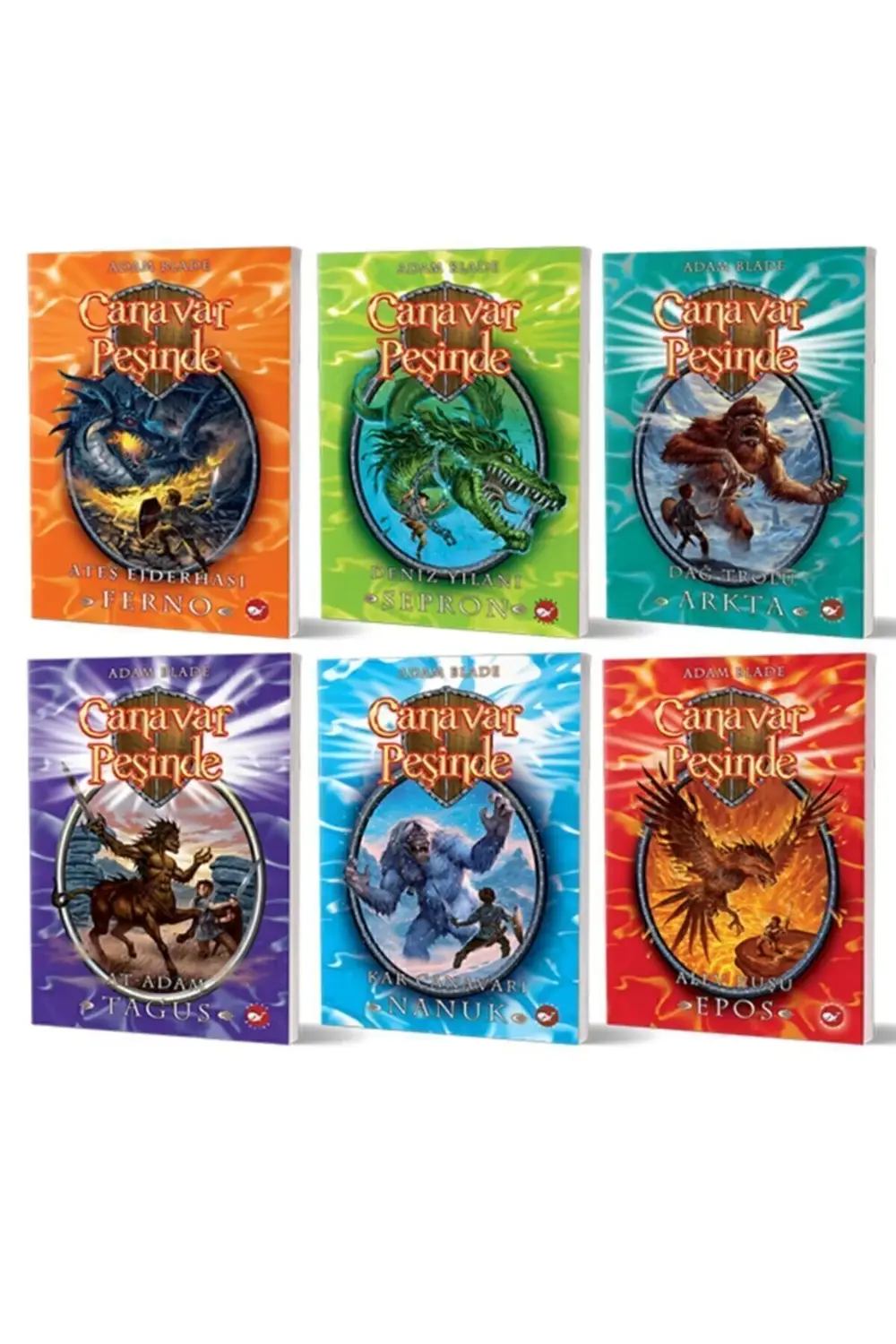 Canavar Peşinde 1-2-3-4-5-6. Kitaplar 6'lı Set