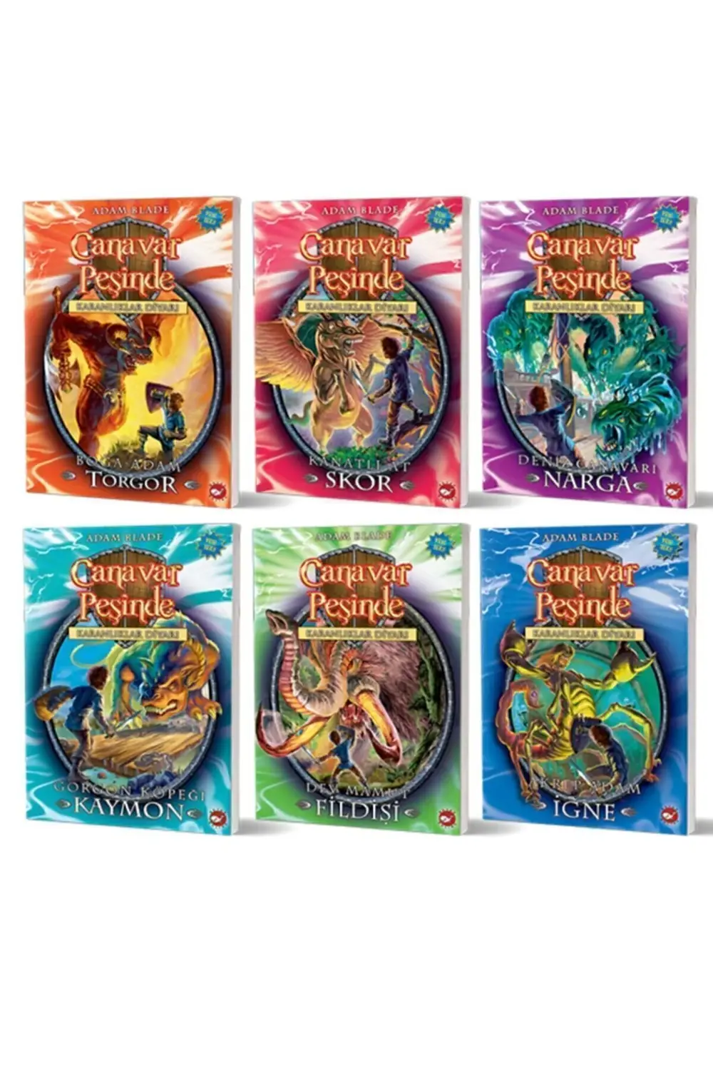 Canavar Peşinde Seti Karanlıklar Diyarı Macerası (13-18) Seti - (