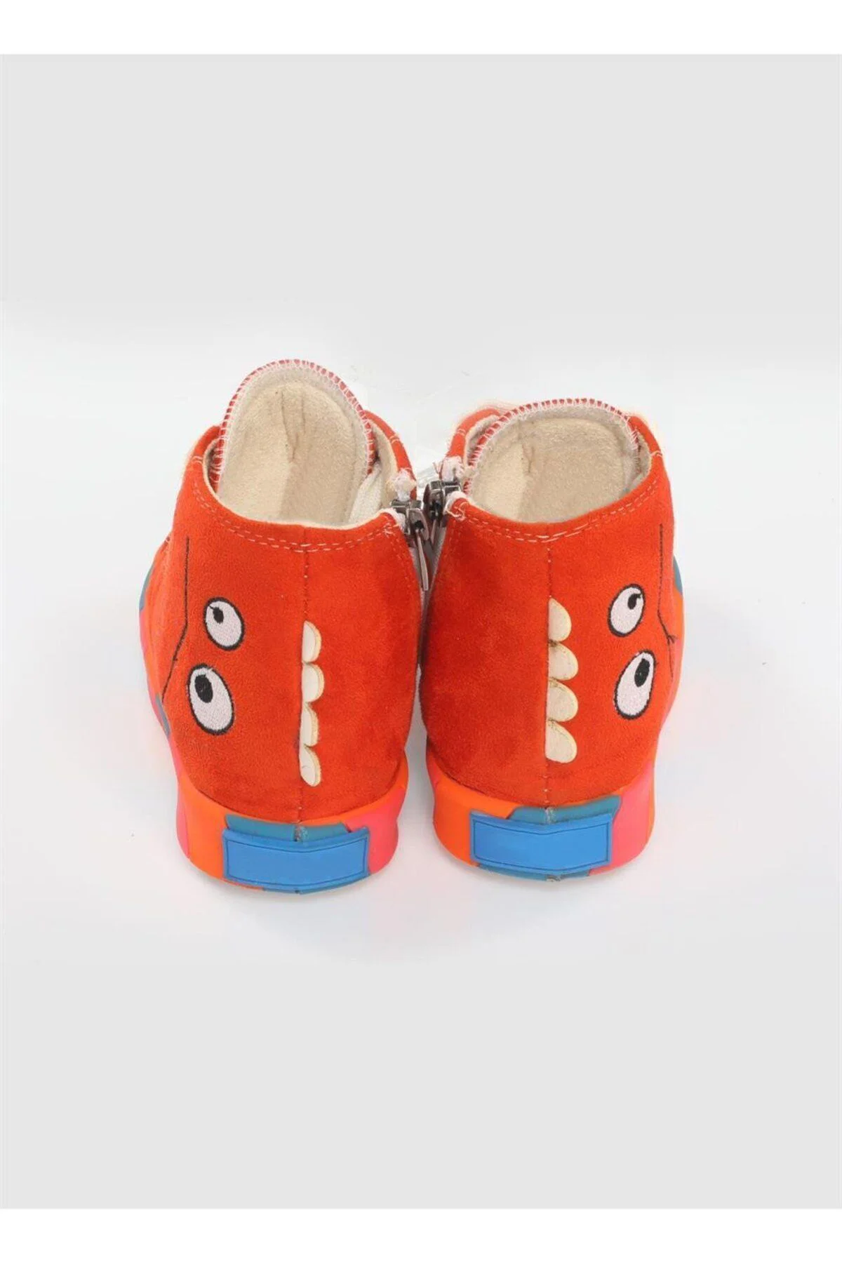 Canavar Turuncu Süet Erkek Çocuk Sneakers - Görsel 4