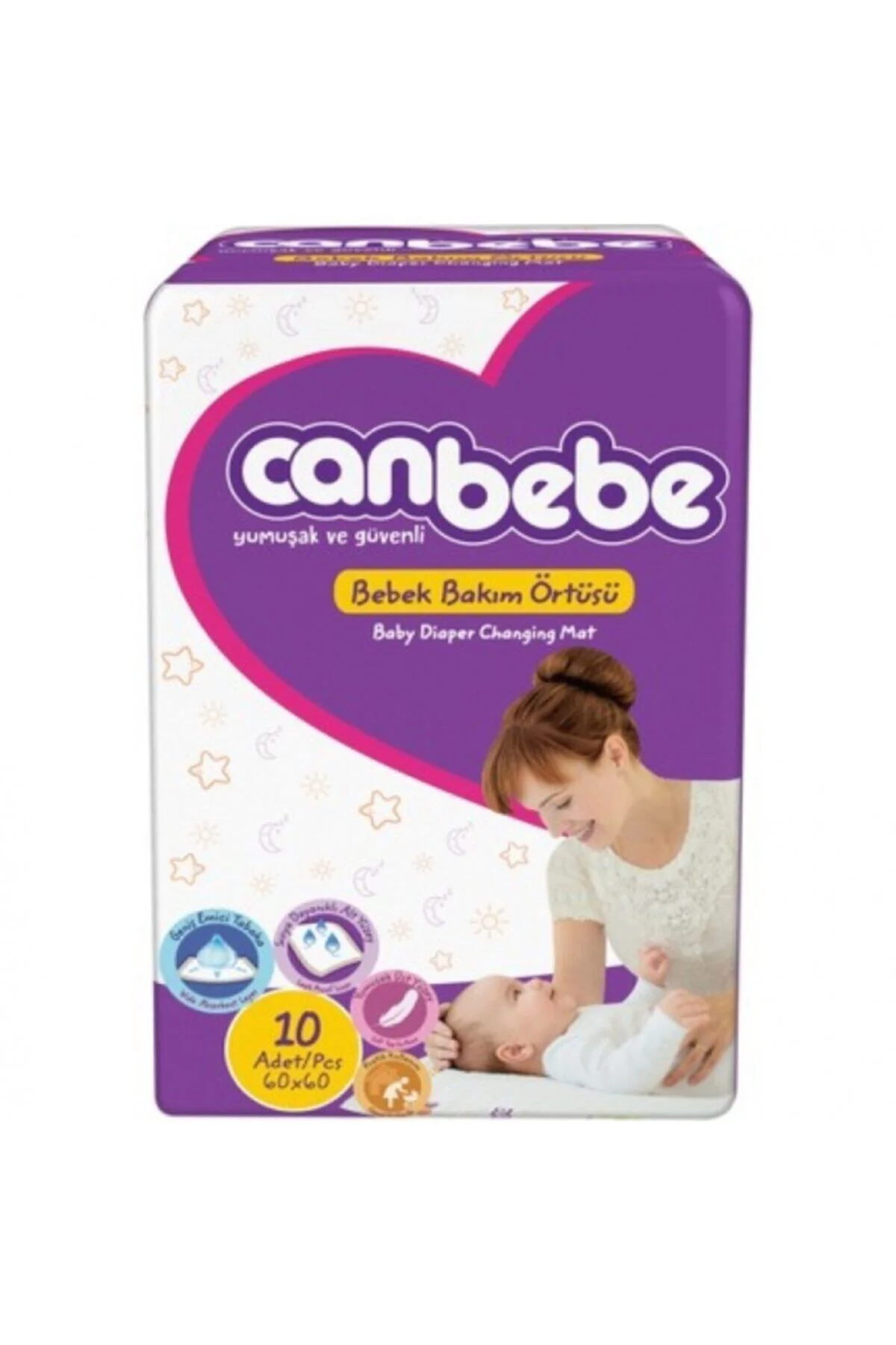 CANBEBE10'lu Bebek Bakım Örtüsü 10 Adet 962620510
