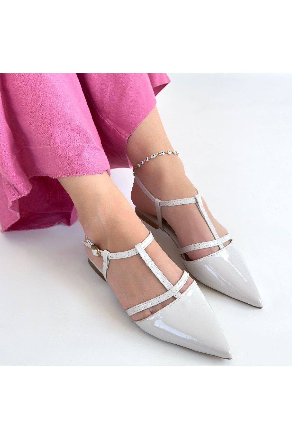 Canca Ten Rugan Babet Ayakkabı - Lisinya