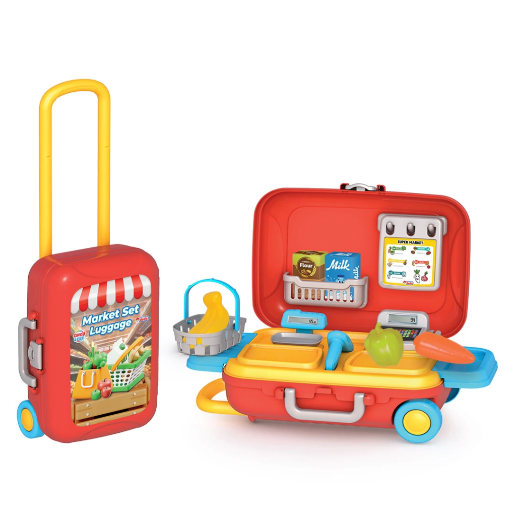 Candy & Ken Market Set Bavulum Candy & Ken Market Set Bavulum