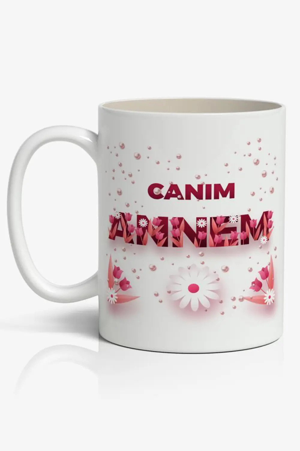 Canım Annem Yazılı Anneler Günü Tasarımlı Yazılı Baskılı Kupa Bar Canım Annem Yazılı Anneler Günü Tasarımlı Yazılı Baskılı Kupa Bar