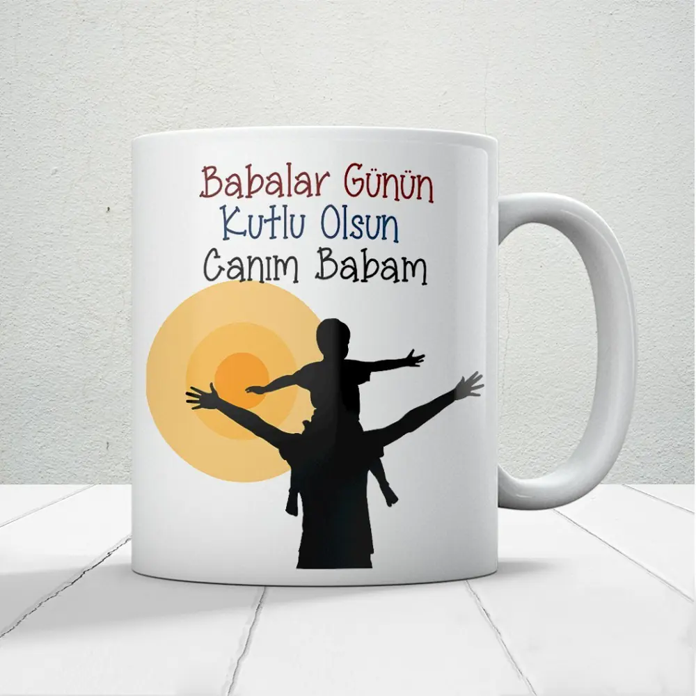 Canım Babam Baskılı Babalar Günü Kupa Bardak Kahve Kupa Bardak-Mo Fiyatı, Yorumları ve Özellikleri