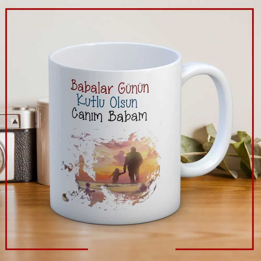 Canım Babam Baskılı Babalar Günü Kupa Bardak Kahve Kupa Bardak-19 Canım Babam Baskılı Babalar Günü Kupa Bardak Kahve Kupa Bardak-19