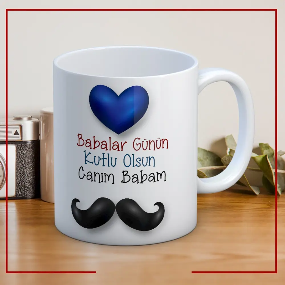 Canım Babam Baskılı Babalar Günü Kupa Bardak Kahve Kupa Bardak-28