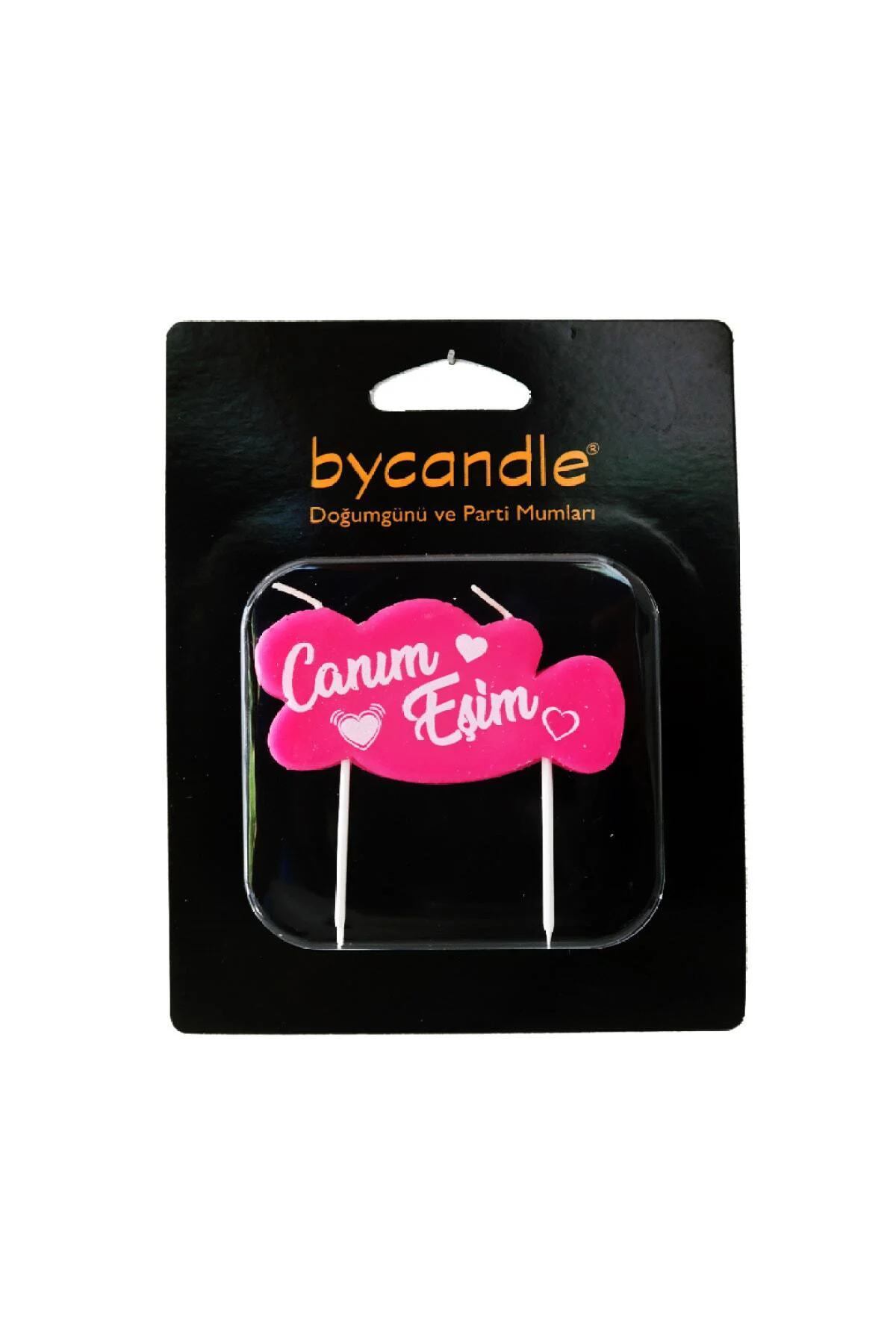 Canım Eşim Temalı Pasta Mumu