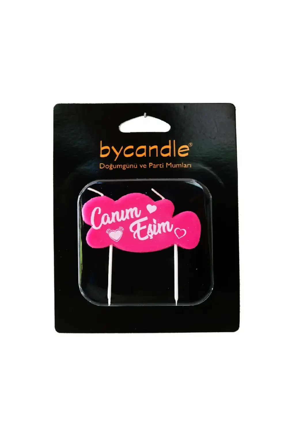 Canım Eşim Temalı Pasta Mumu