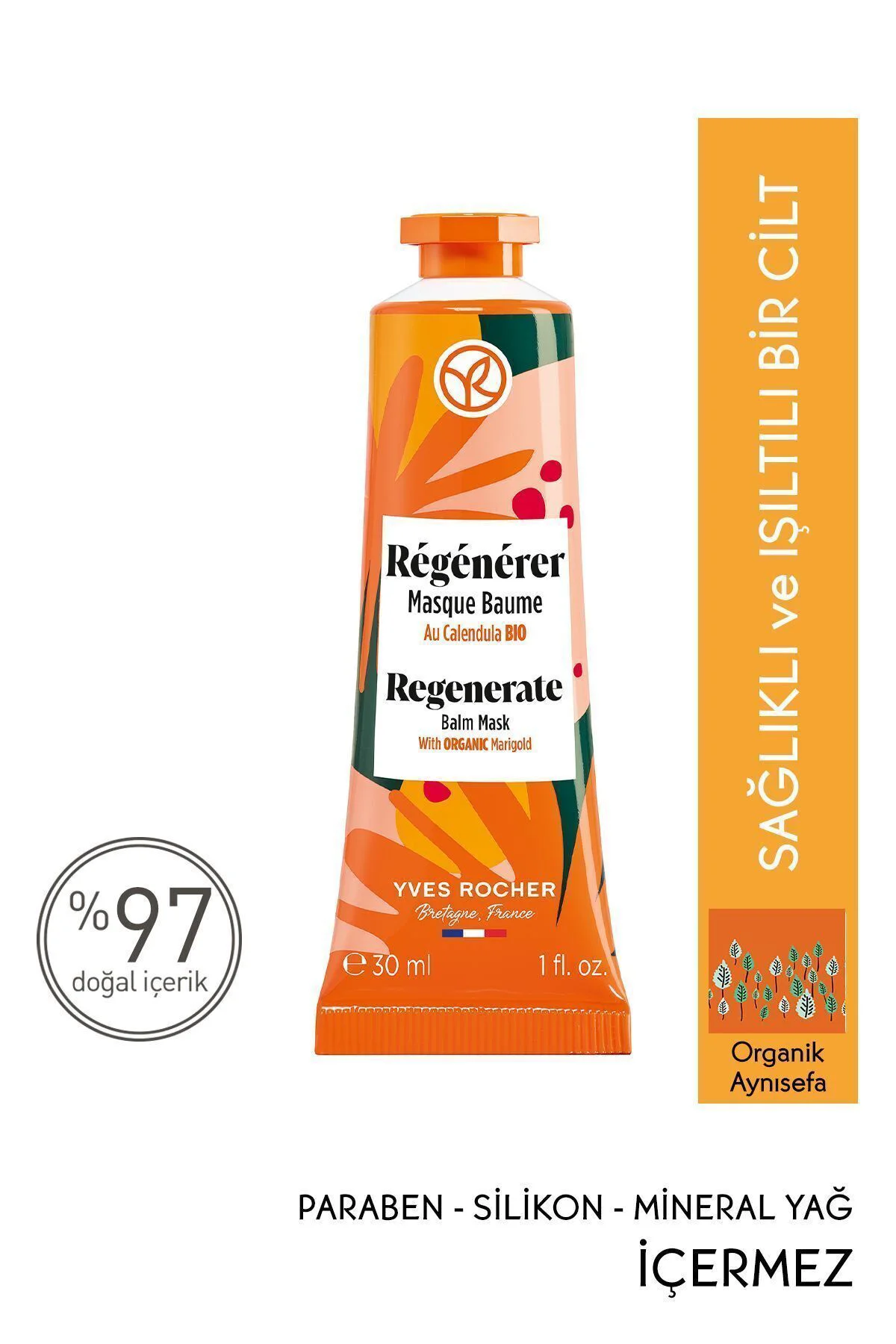 Canlandıran Besleyici Maske - Beta Karoten-30 ml