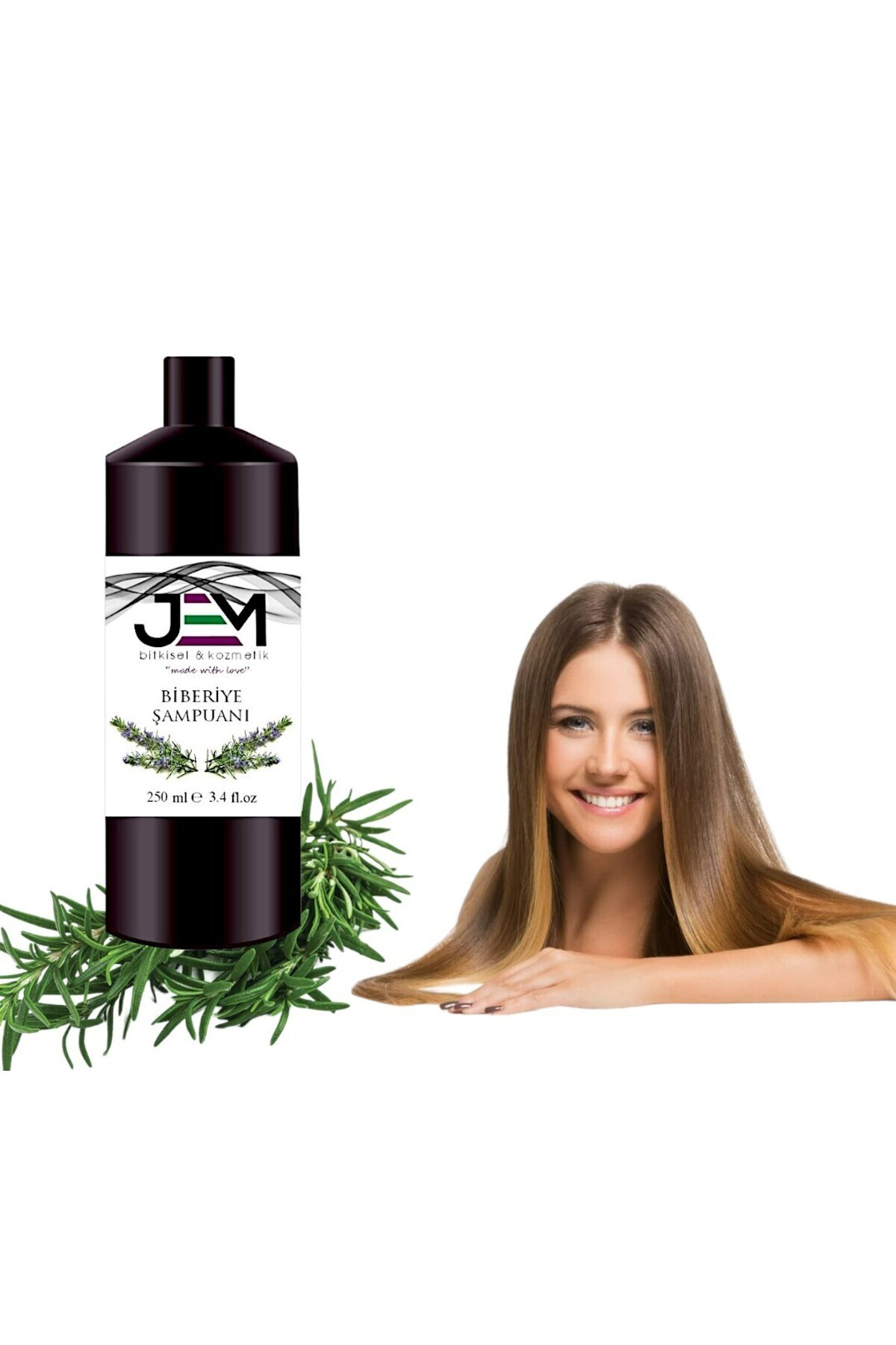 Canlandırıcı Bakım Şampuanı Biberiye Şampuanı 250 ML * 2 ADET