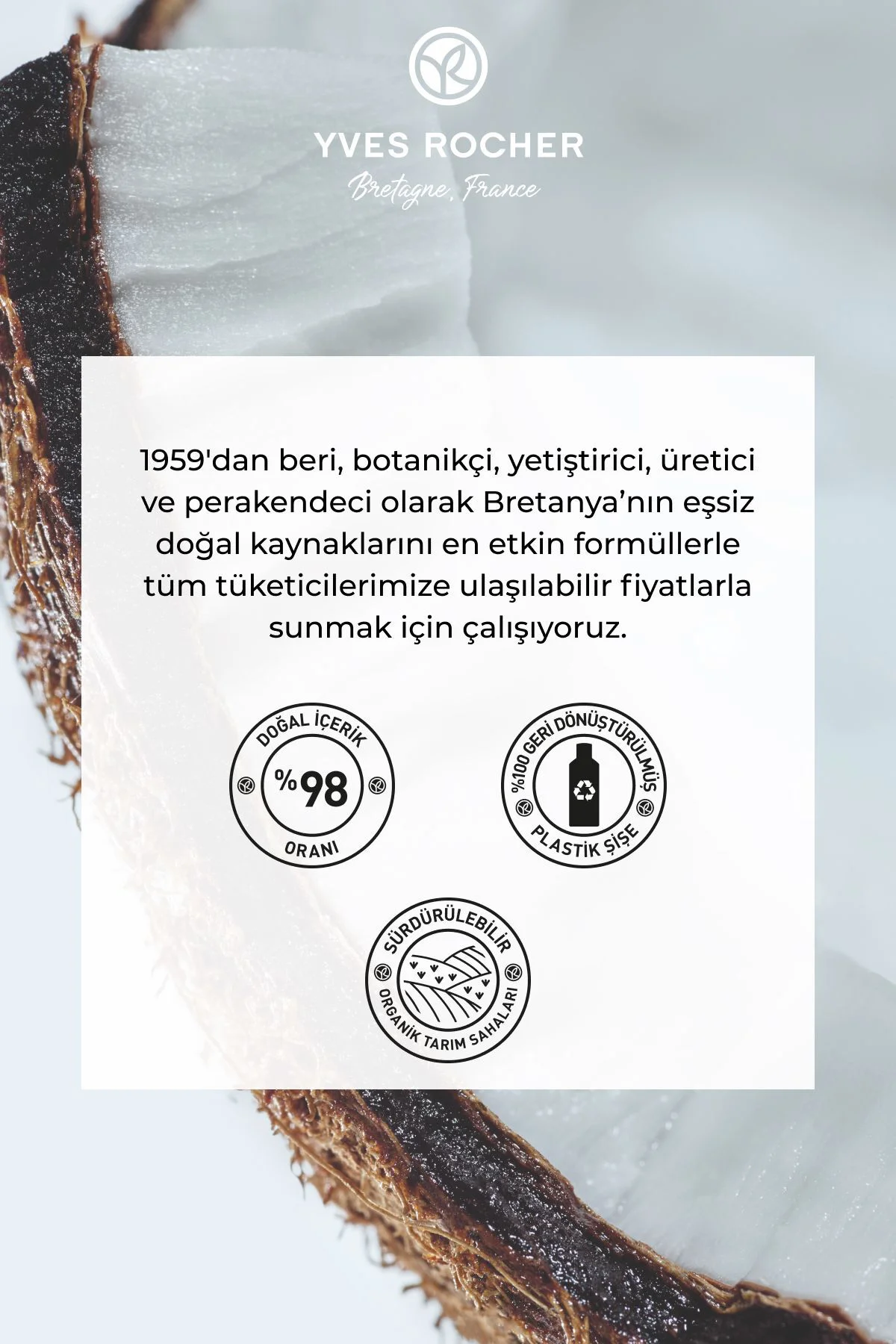 Canlandırıcı Hindistan Cevizi Bakım Yağı-Tüm Saçlar / Huile Botan
