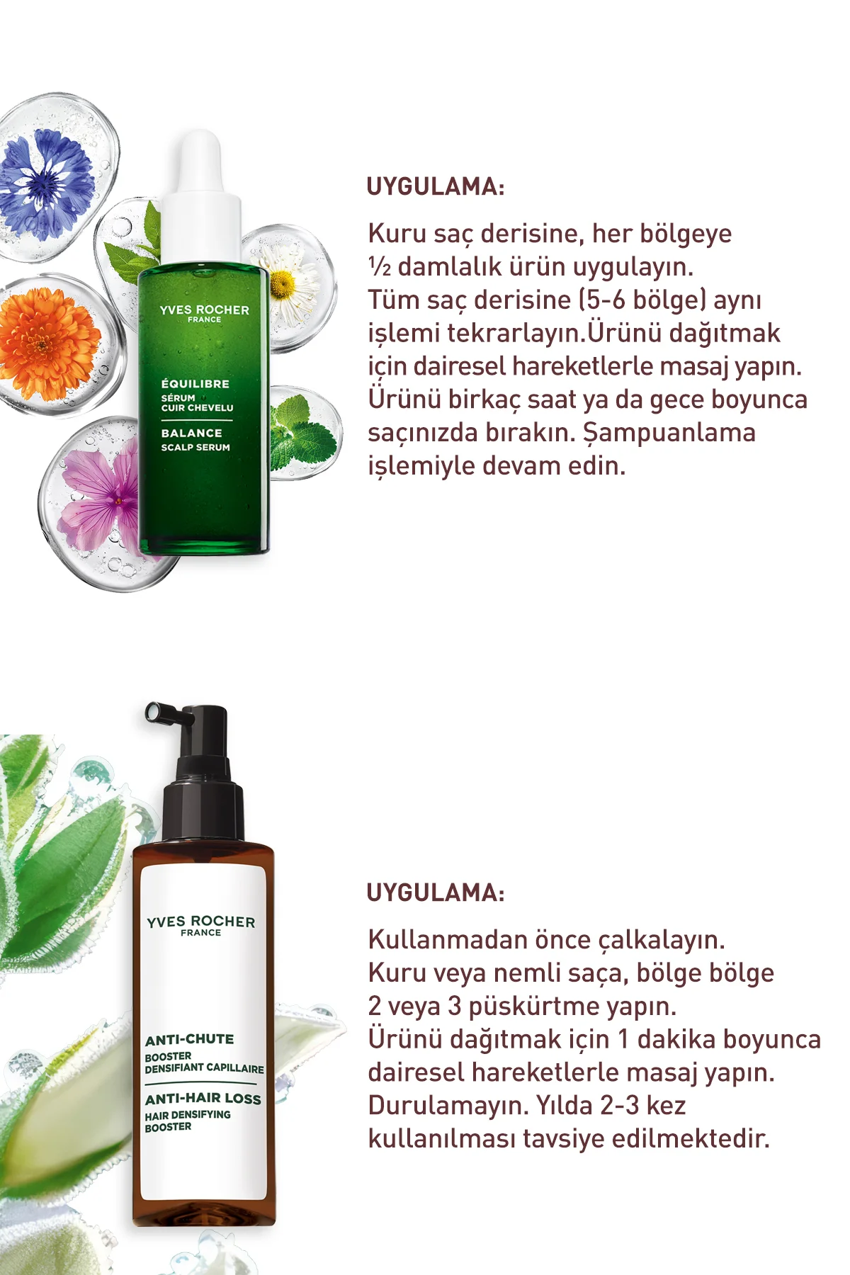 Canlandırıcı ve Dökülme Karşıtı Orijinal Boy Saç Serum Seti-Serum
