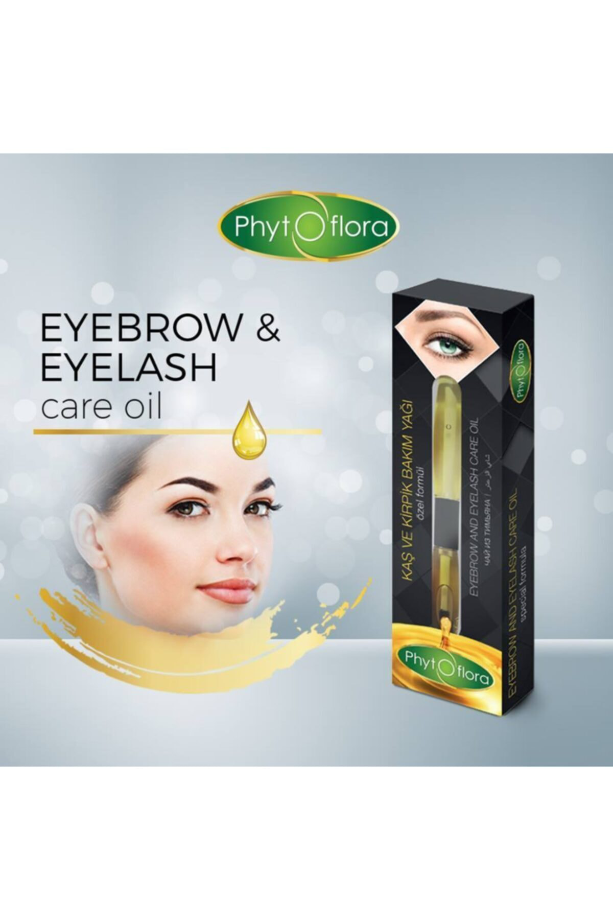 Canlı Kaş Ve Kirpikler Için Kaş Ve Kirpik Bakım Yağı10+10ml(kimya