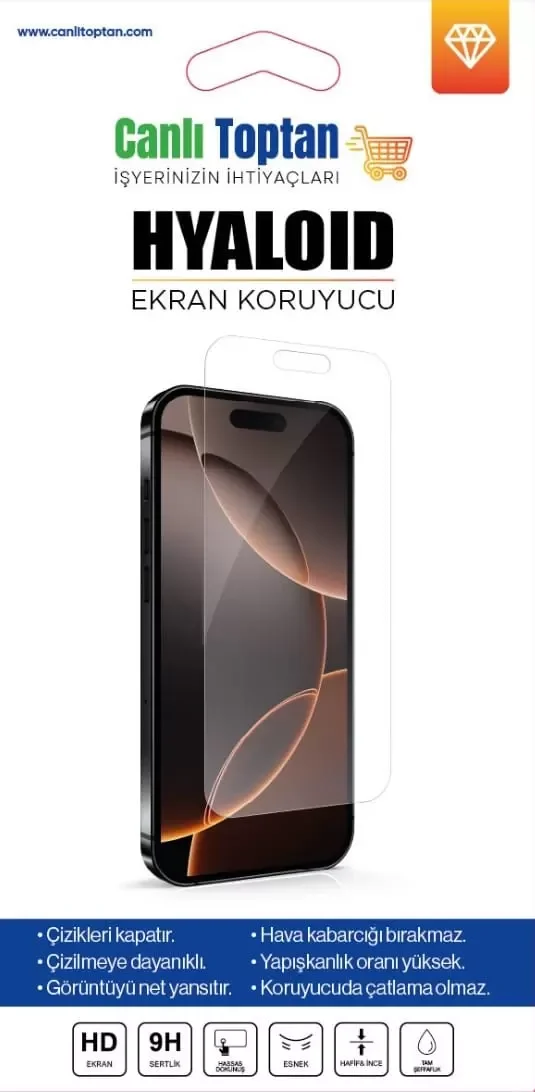 CANLI TOPTAN HYALOID EKRAN KORUYUCU SAMSUNG A14
