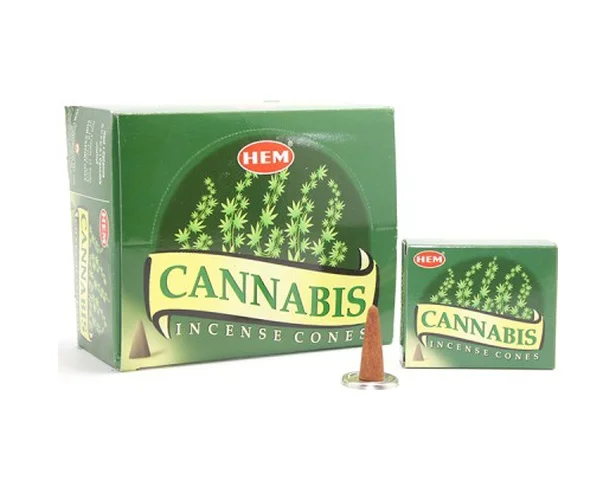 Cannabis Aromalı Konik Tütsü