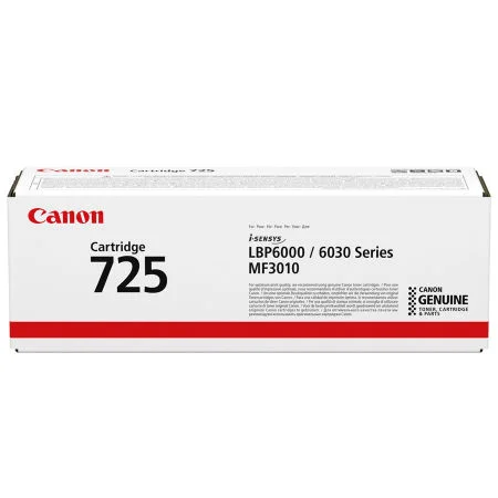 CANON CRG-725 BLACK ORJİNAL TONER CANON CRG-725 BLACK ORJİNAL TONER