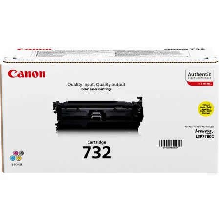 CANON CRG-732 SARI ORJİNAL TONER 6200 SAYFA CANON CRG-732 SARI ORJİNAL TONER 6200 SAYFA