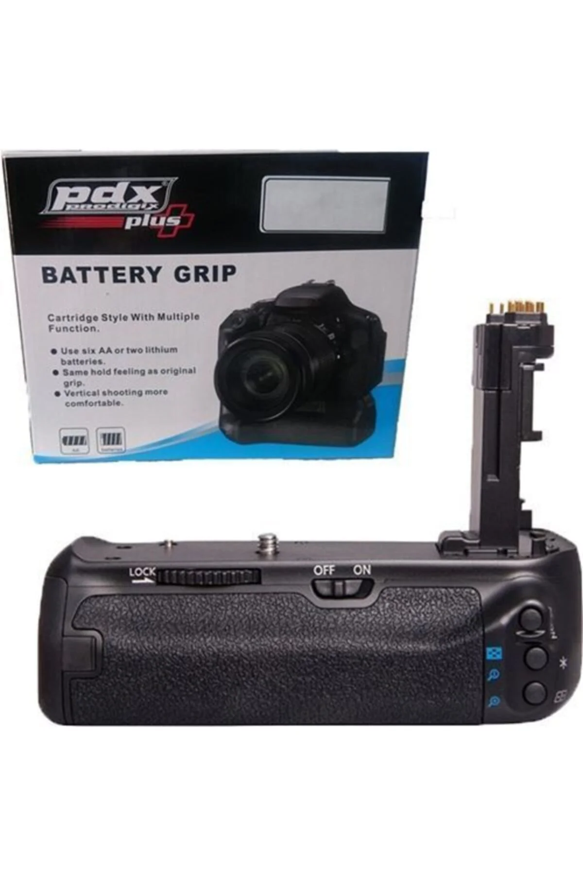 Canon Eos 70d Ve 80d Için Battery Grip