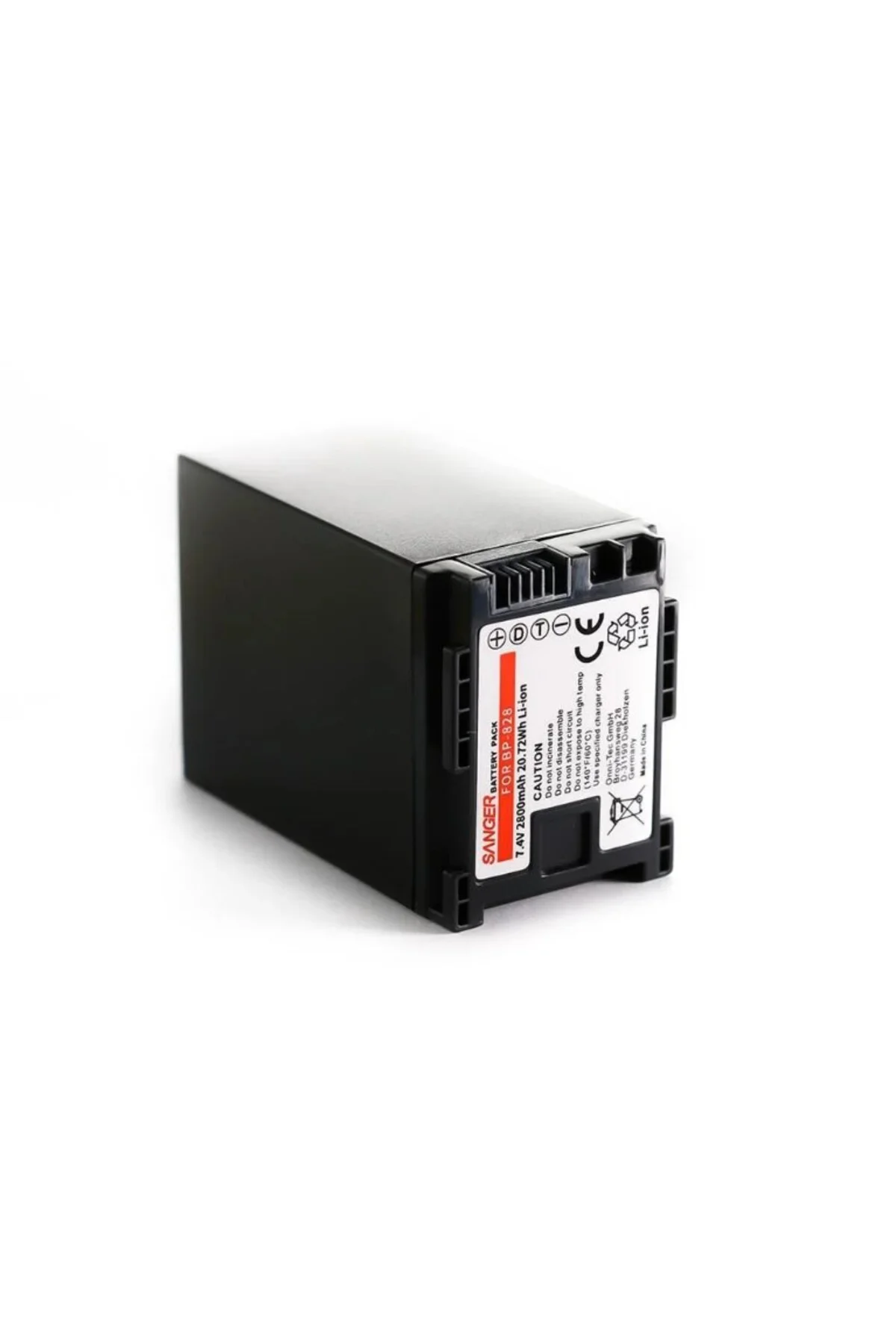 , Canon ile uyumlu BP-828 Kamera Bataryası.