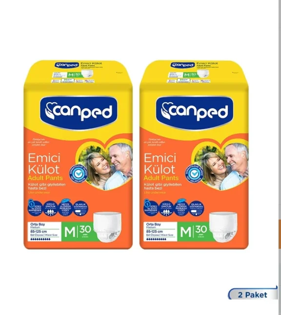 Canped emici külot hasta bezi 60 Adet M beden (orta boy) Medium