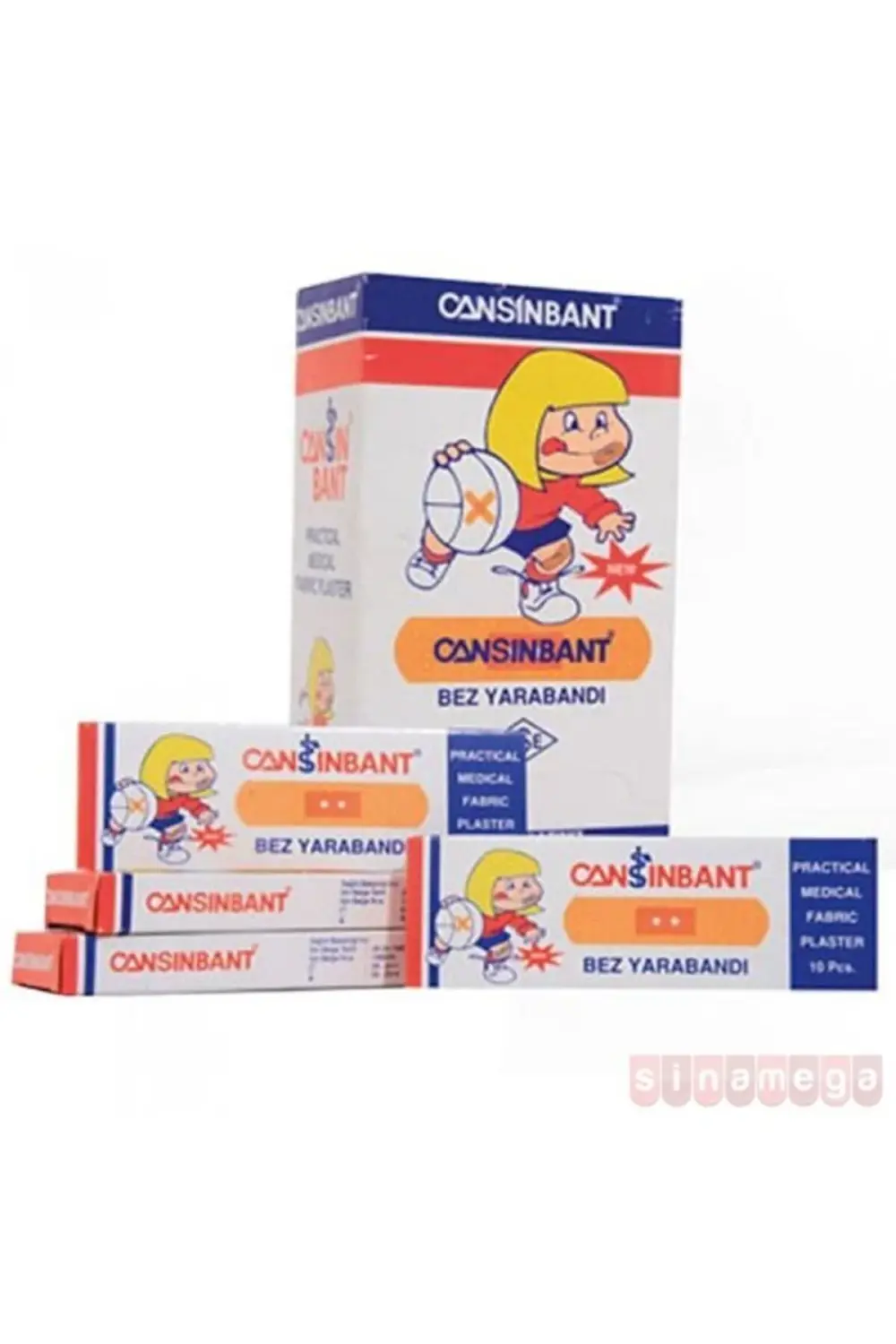 Cansın Yara Bandı 10 X 30 Lu Paket 300 Adet